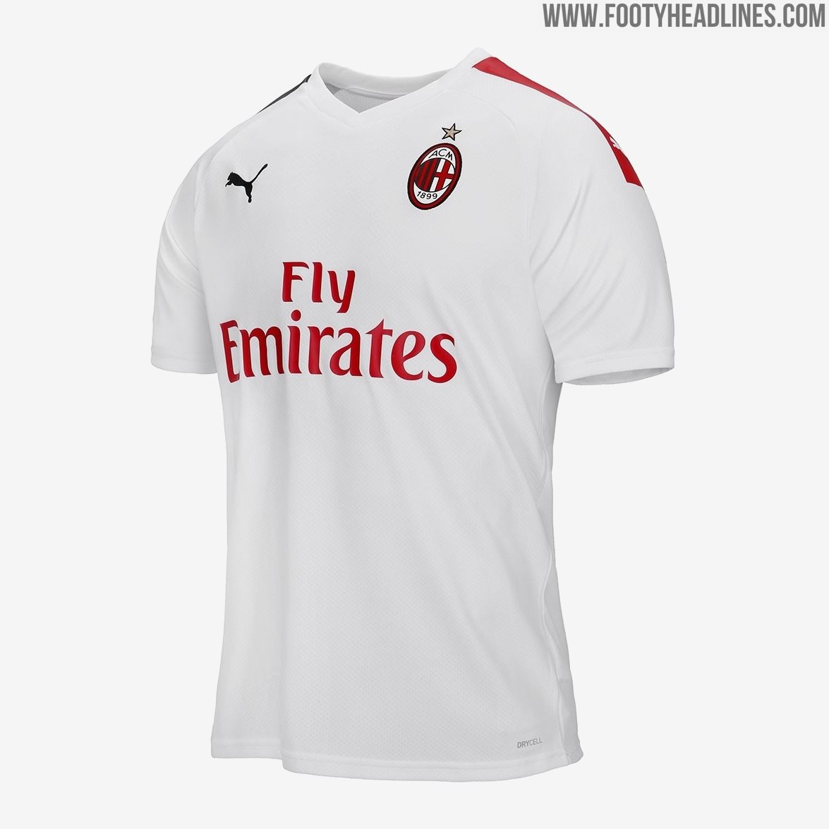 tilbage etc Sindssyge AC Milan 19-20 Home, Away & Third Kits Released - Footy Headlines