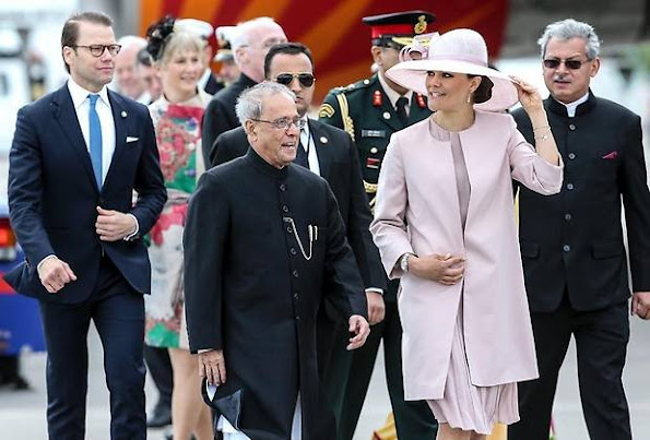 King Carl Gustaf and Queen Silvia, Crown Princess Victoria and Prince Daniel, Sofia Hellqvist and Prince Carl Philip,