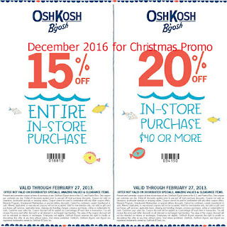 Printable Coupon codes 2019: OshKosh Bgosh Discount codes picture relating to Oshkosh Printable Coupon referred to as Printable Discount coupons 2019: OshKosh Bgosh Discount codes