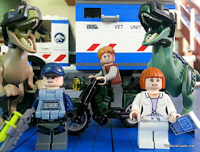 Raptor Rampage Jurassic World LEGO Review set 75917 