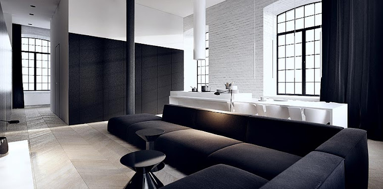 Menata Interior Rumah dengan warna serba Hitam Menata Interior Rumah dengan warna serba Hitam