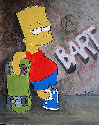 Bart+ +cuadro