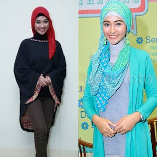 15 Busana Muslim Artis Model Dan Tutorial Hijab Ala Poppy Bunga 15 Busana Muslim Artis Model Dan Tutorial Hijab Ala Poppy Bunga