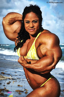 Kashma Maharaj female muscle morph