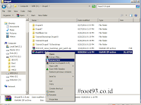 Extract Folder Web ke htdocs