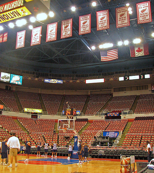 Joe Lewis Arena & Cobo Hall