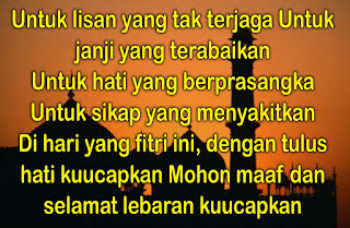 Puisi Ucapan Selamat Hari Raya Idul Fitri