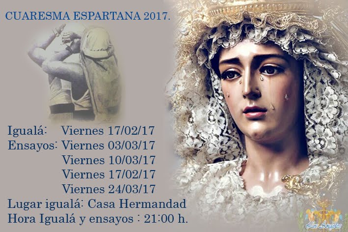 Cuaresma Espartana 2017.