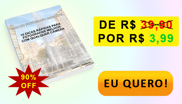 [E-BOOK] GUIA DO FOTÓGRAFO INICIANTE COM 90% DE DESCONTO