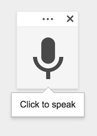 voice typing, Google docs, 