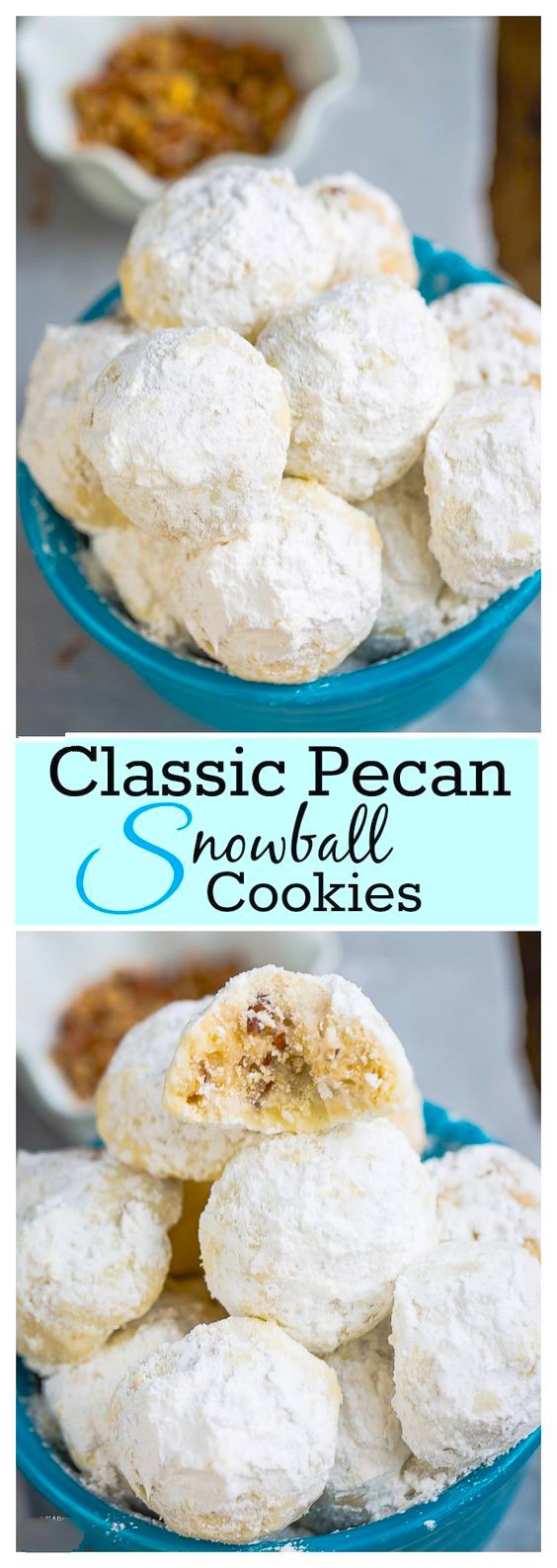 Classic Pecan Snowball Christmas Cookies Joki's Kitchen