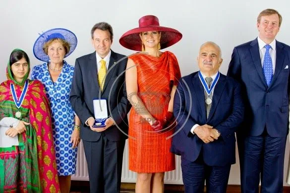 Dutch Royal Family attended the award ceremony of the Four Freedoms Awards 2014