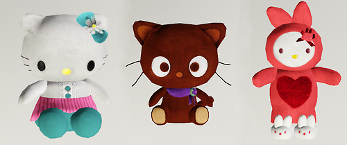 My Sims 3 Blog MysticRain s Hello Kitty Converted by Kitt
