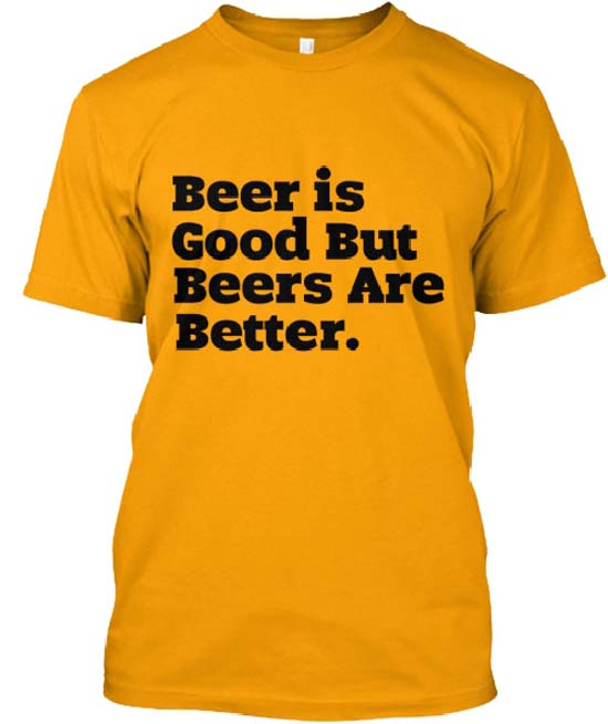 Nourish your heart with positive thoughts ABOUT YOU Beer Lover T