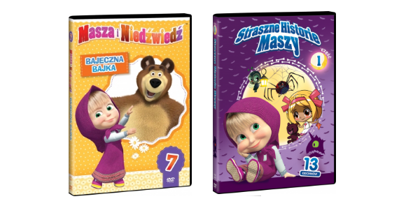 Wygraj zestaw filmów na DVD Masza i Niedźwiedź Konkurs