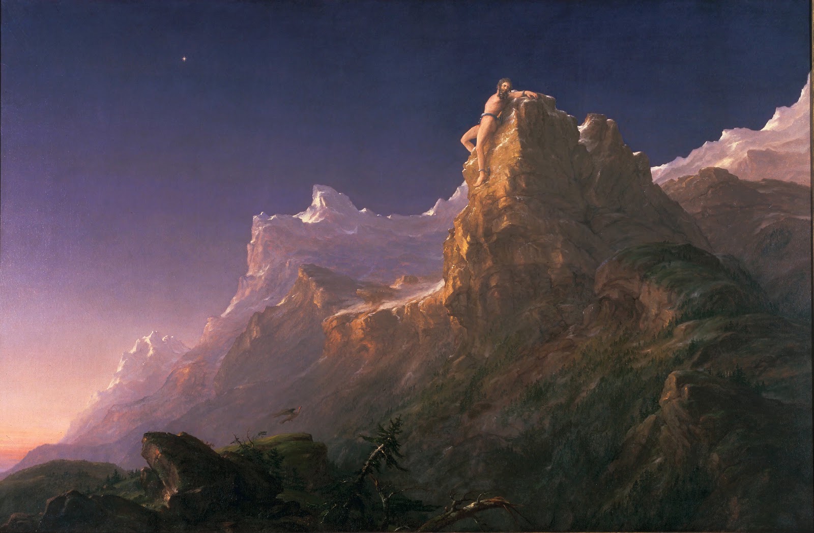 Thomas Cole Prometheus ound Fine Arts Museums of San Francisco Thomas Cole Prometheus ound Fine Arts Museums of San Francisco