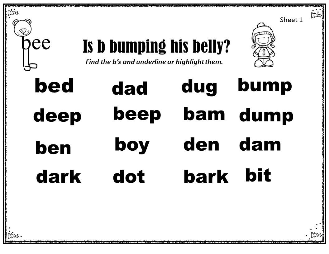 Smart and Special Teaching: b and d reversals