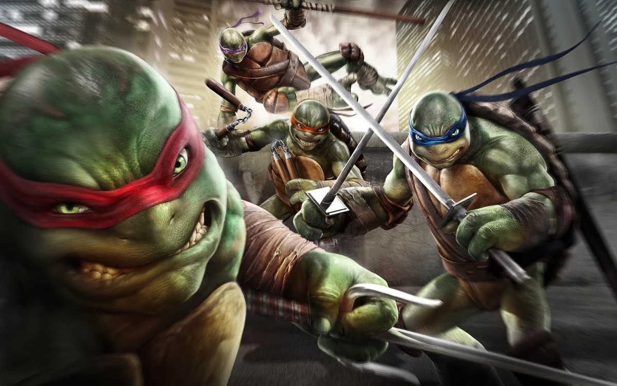 Ninja Turtles (Las Tortugas Ninja)', infancia y juventud