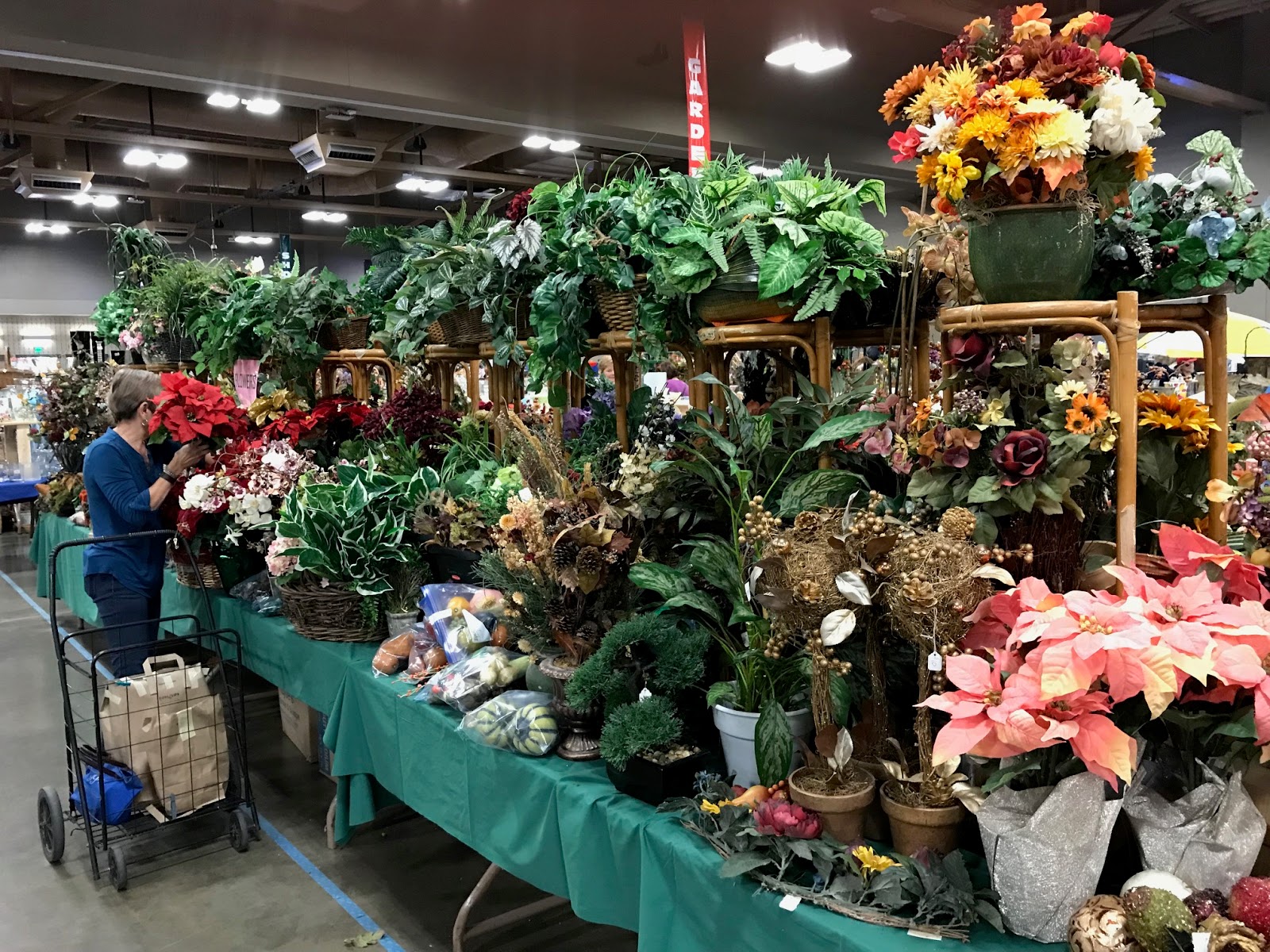 Austin, Texas Daily Photo Silk flowers to brighten up decor