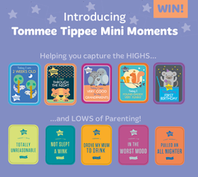 Tommee Tippee Mini Moments milestone cards giveaway as part of the Asda Baby Event #parenton Tommee Tippee Mini Moments milestone cards giveaway as part of the Asda Baby Event #parenton