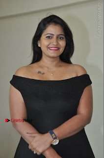 Telugu Actress Swathi Reddy Latest Stills in Black Gown  0004