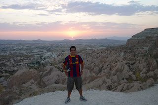 Yo en Sunset Point. Yo en Sunset Point.