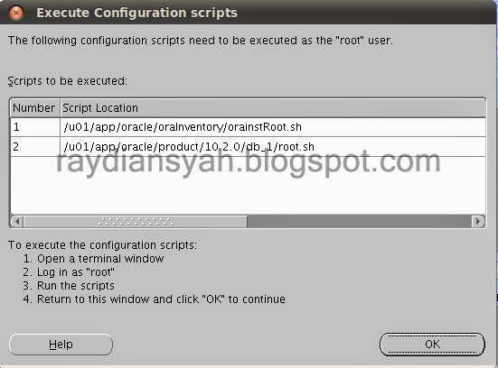 Configuration script