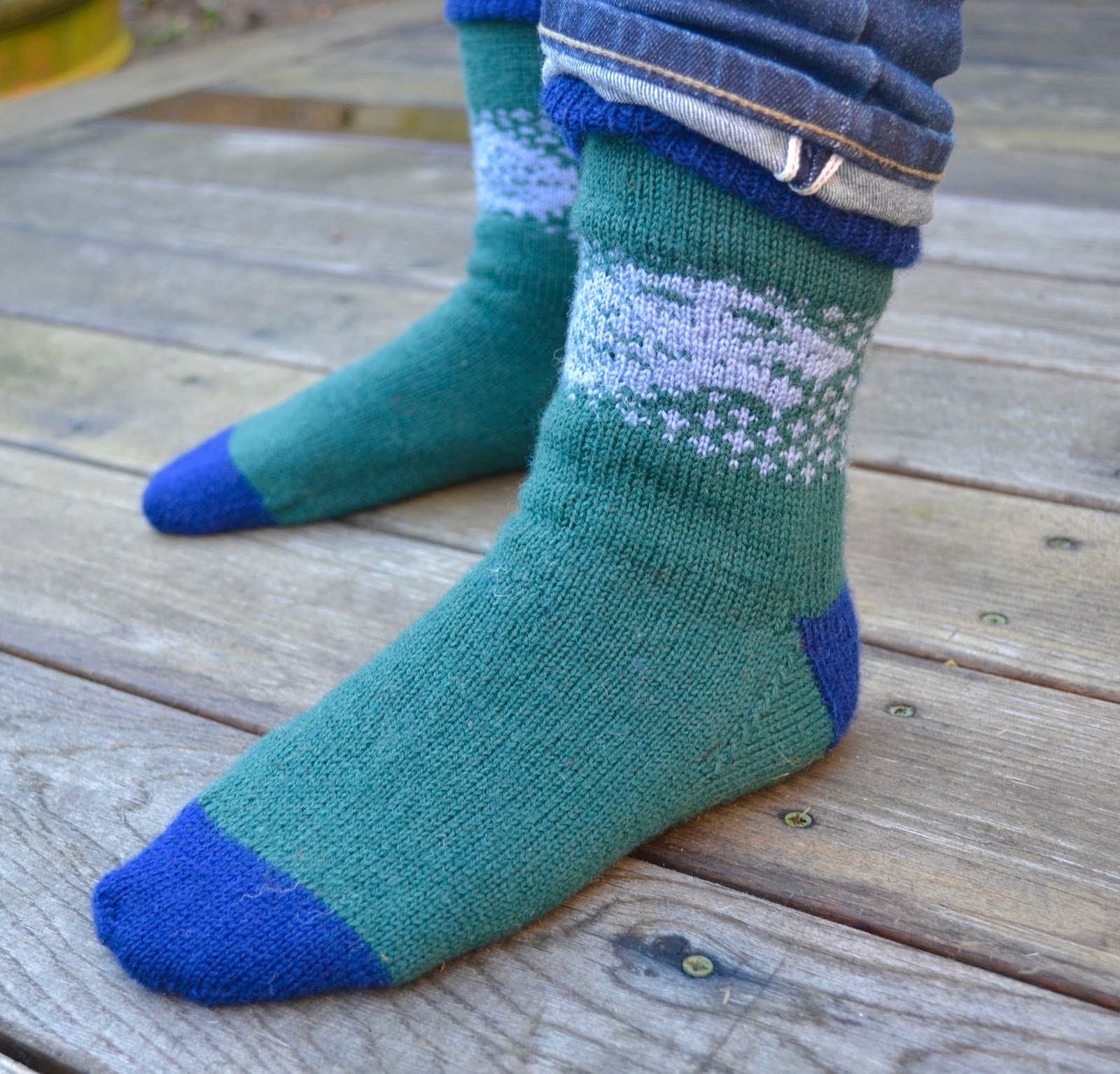 Ginx Craft : Direwolf Socks (learning by my mistakes)