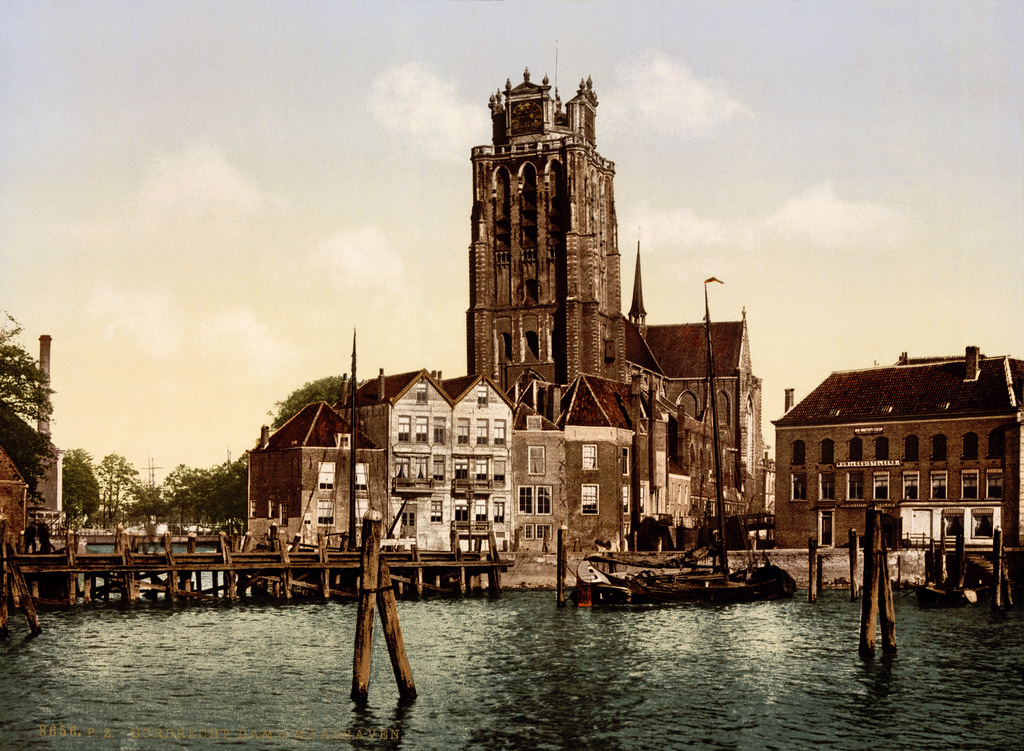 Wonderful Vintage Photochrom Prints of the Netherlands before 1900
