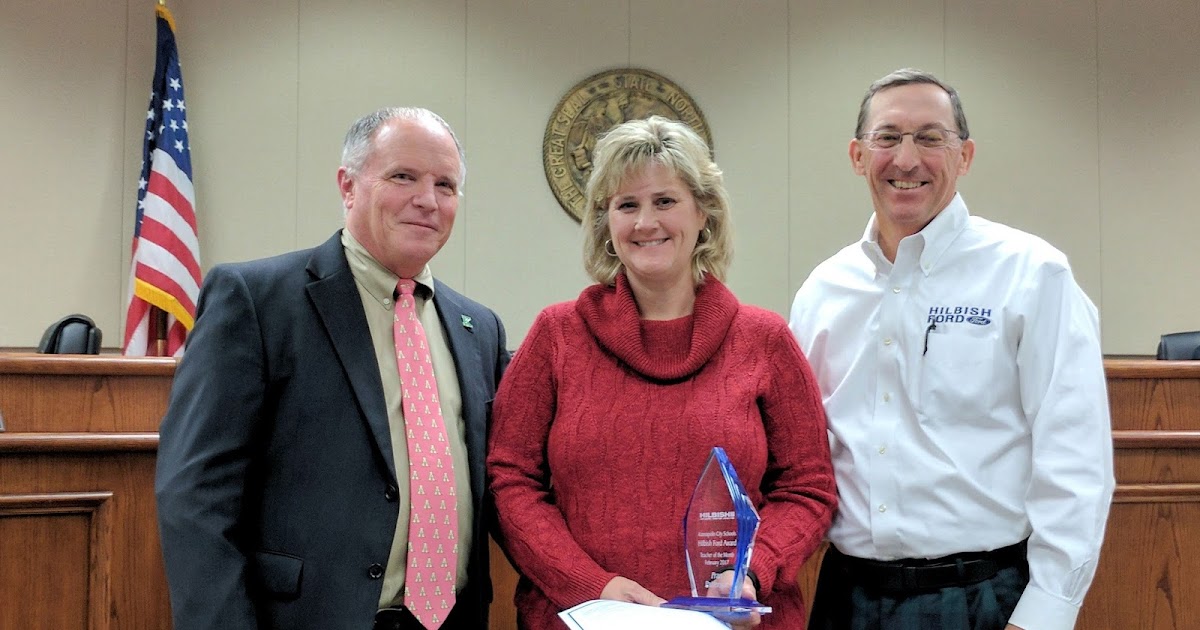 Hilbish Ford Blog KCS Teacher Breaks Record as TwoTime Winner of