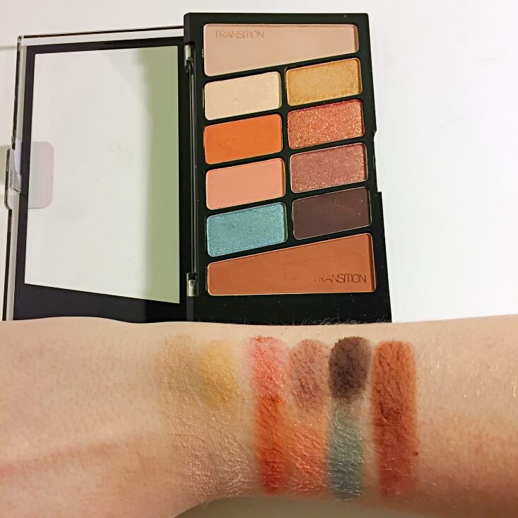 wet n wild coloricon 10 Pan Eyeshadow Palette Not a Basic Peach swatches wet n wild coloricon 10 Pan Eyeshadow Palette Not a Basic Peach swatches
