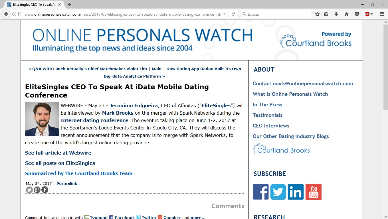 World largest online dating