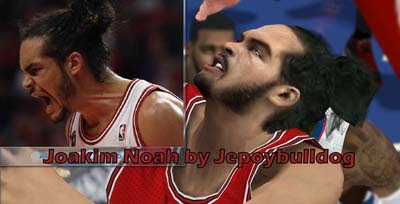 Joakim Noah NBA 2K13 Player Update Cyberface Patch