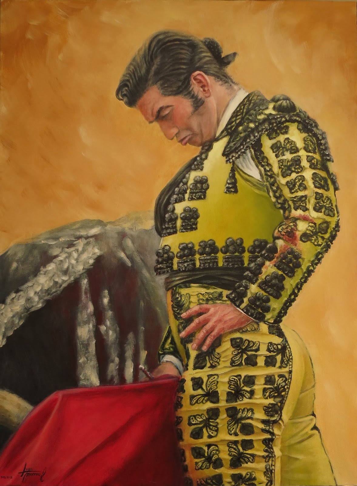 Pinturas taurinas,mascotas, caballos,bodegones,paisajes Morante de la