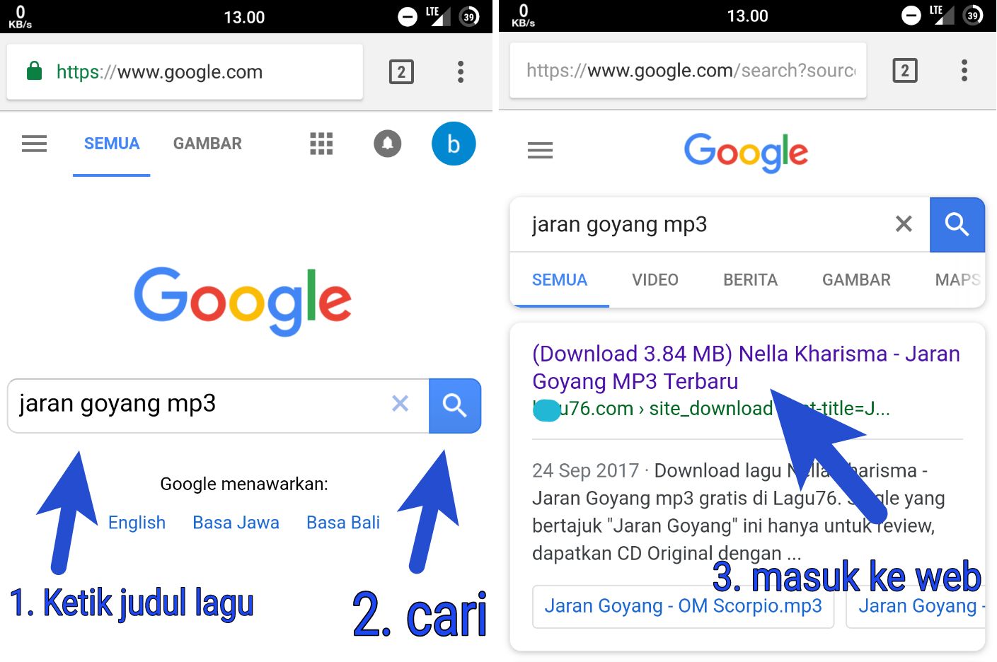 Cara Download Lagu Mp3 Cara Download Lagu Mp3