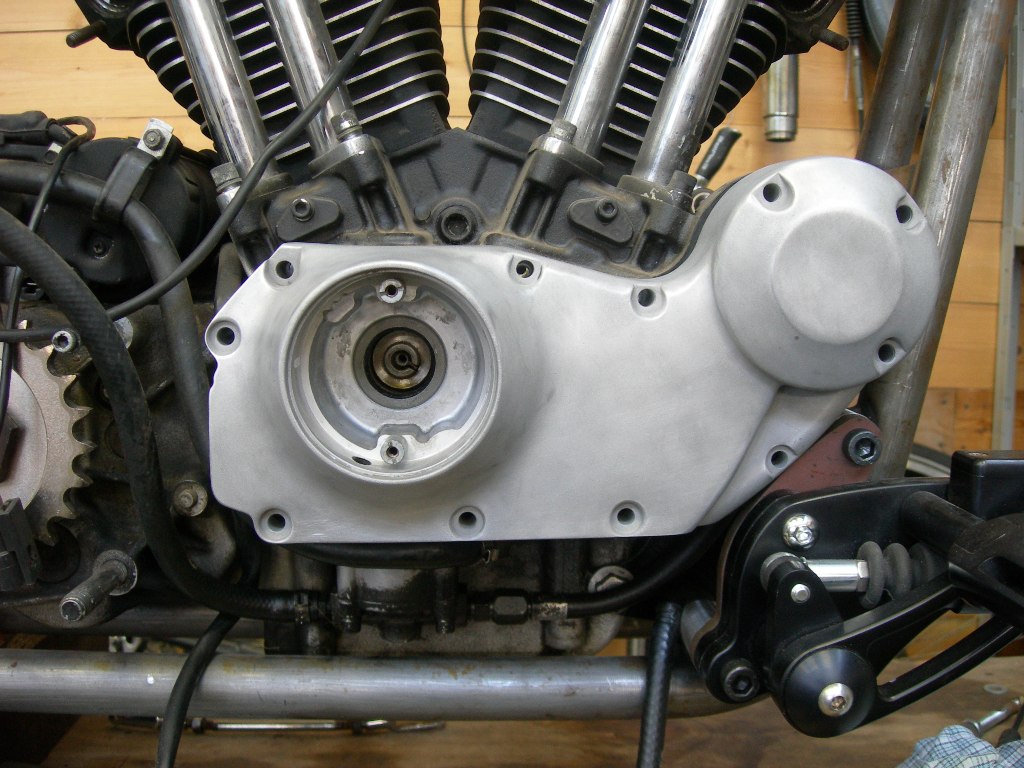 LOS TORPEDOS Sportster cam and sprocket cover