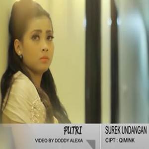 Lirik dan Terjemahan Lagu Putri - Surek Undangan | MINANG KARAOKE