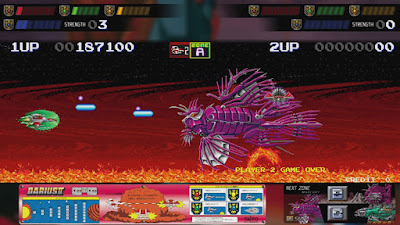 Darius Cozmic Collection Arcade Game Screenshot 2