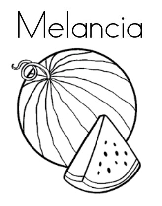blog de geografia melancia desenho para imprimir e colorir