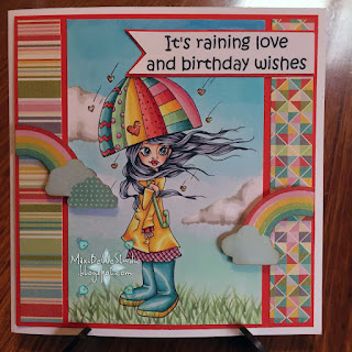 Saturated Canary Buncha Digis 'Raining Love'