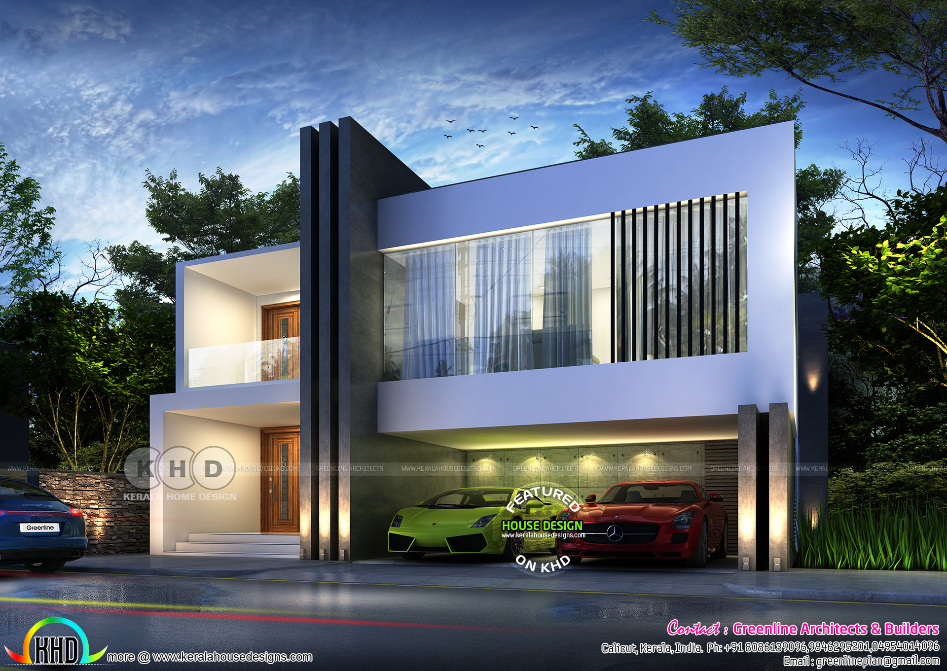 Australian home design by Greenline Architects - Kerala home design and