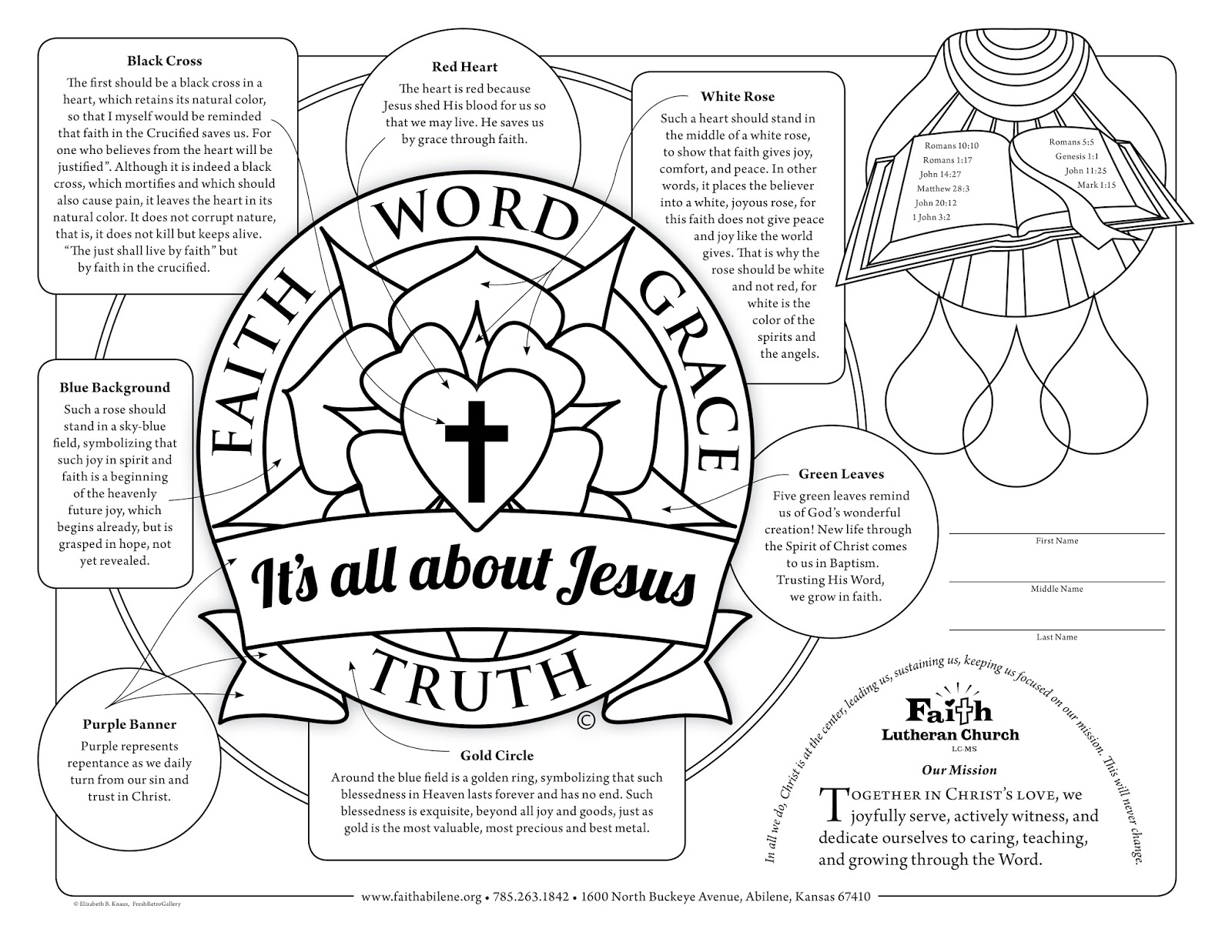 Gambar Family Tree Free Coloring Sheet Printable Lutheran Christian 