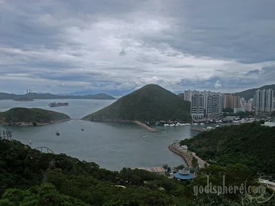 Hong Kong Ocean Park Mountain View