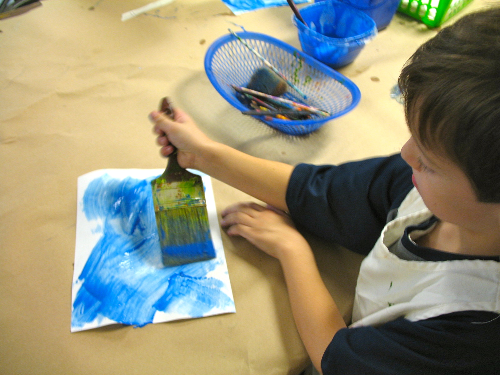 Adventures of an Artist Teacher Paste Paper!