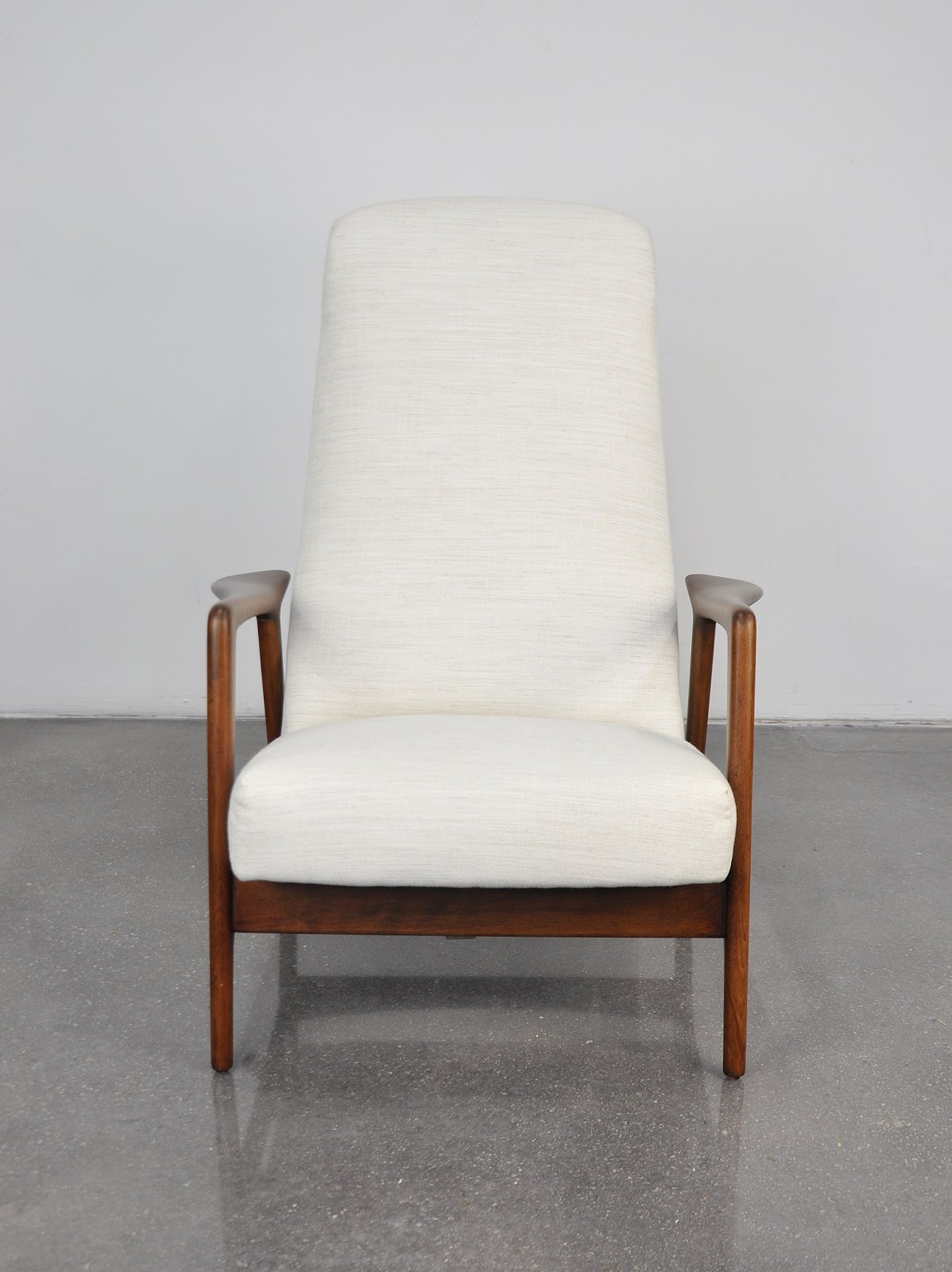 SELECT MODERN Folke Ohlsson for DUX High Back Rocker Recliner Lounge Chair