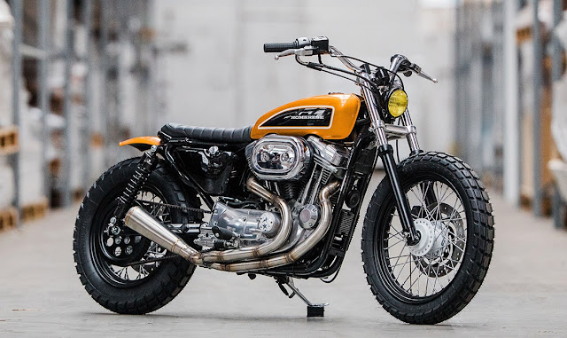 Harley Davidson Sportster By Hombrese Bikes Hell Kustom