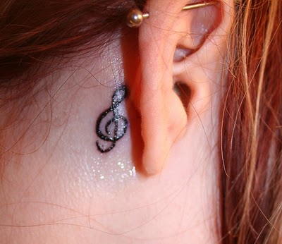 MiTattoo - Fotos de Tatuajes: Tatuajes de Notas Musicales