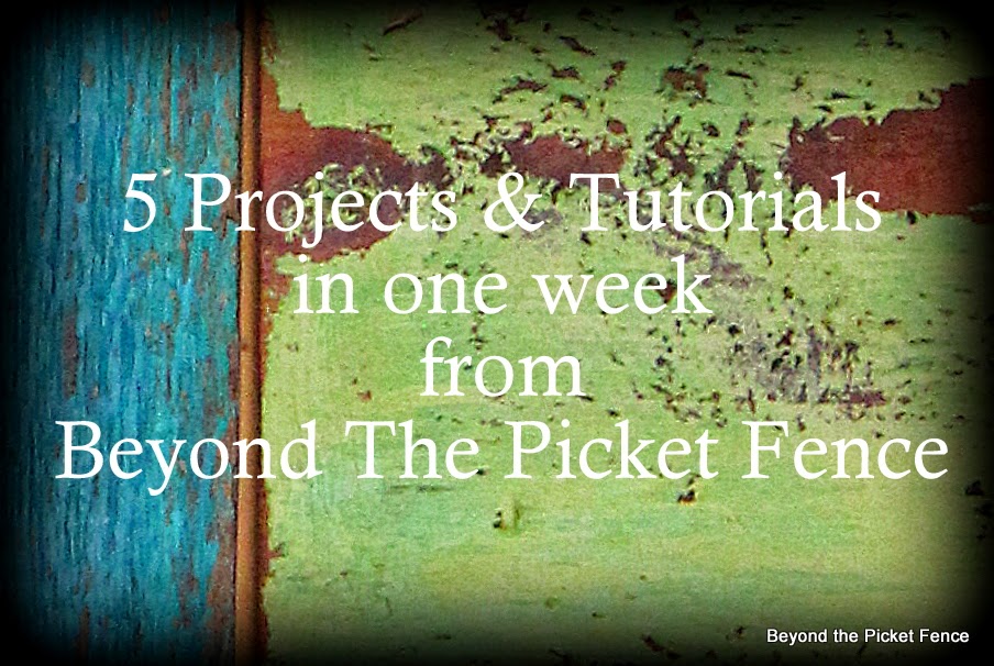5 projects in one week project 2 reclaimed wood plant shelf http://bec4-beyondthepicketfence.blogspot.com/2014/05/5-projects-in-week-project-2-reclaimed.html
