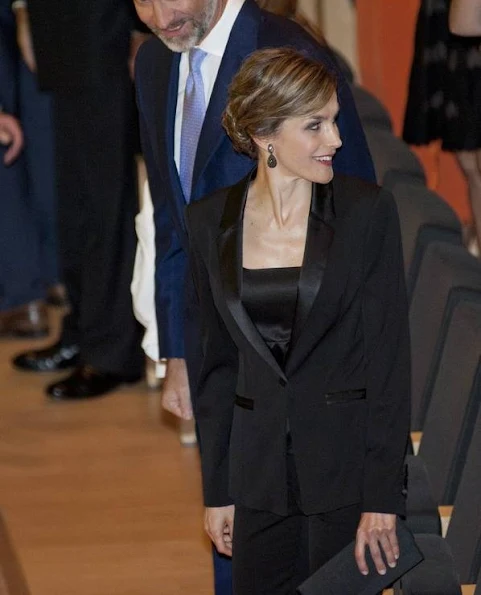 King Felipe VI of Spain and Queen Letizia of Spain attend the 'Princesa de Girona Awards'