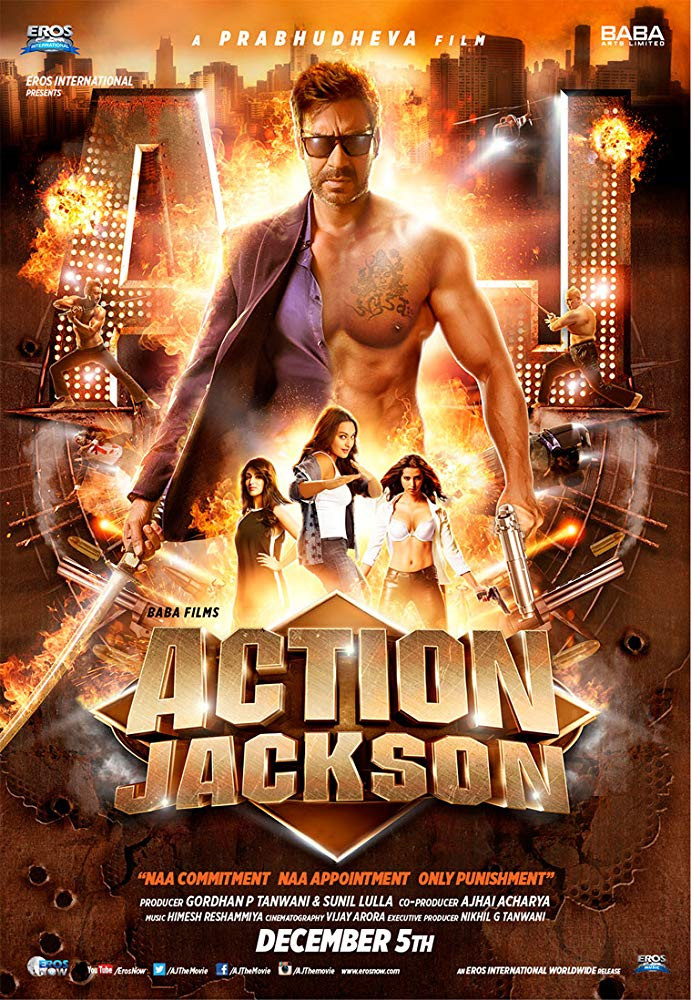 Action Jackson 2014 Hindi Movie 400MB HDRip Download
